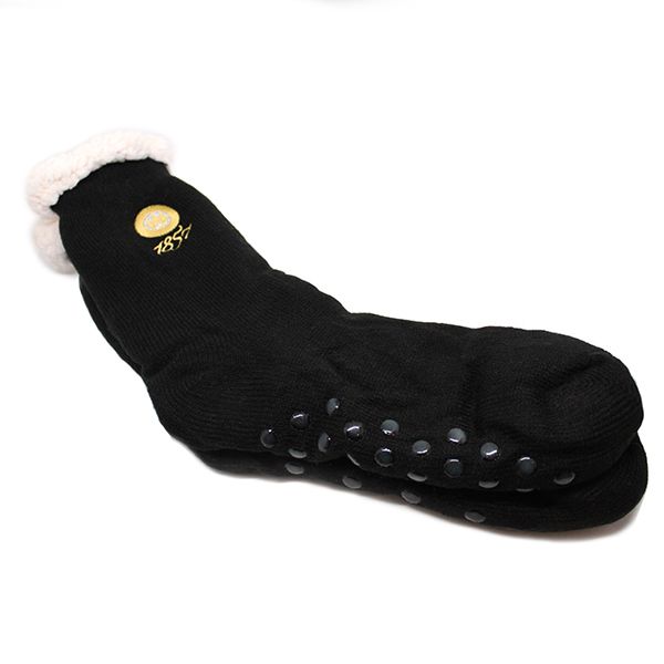 Christmas socks in black