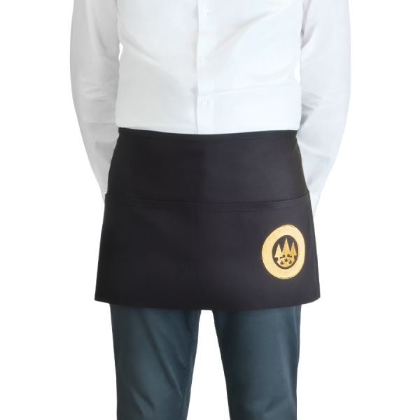 FORST bistro apron short black