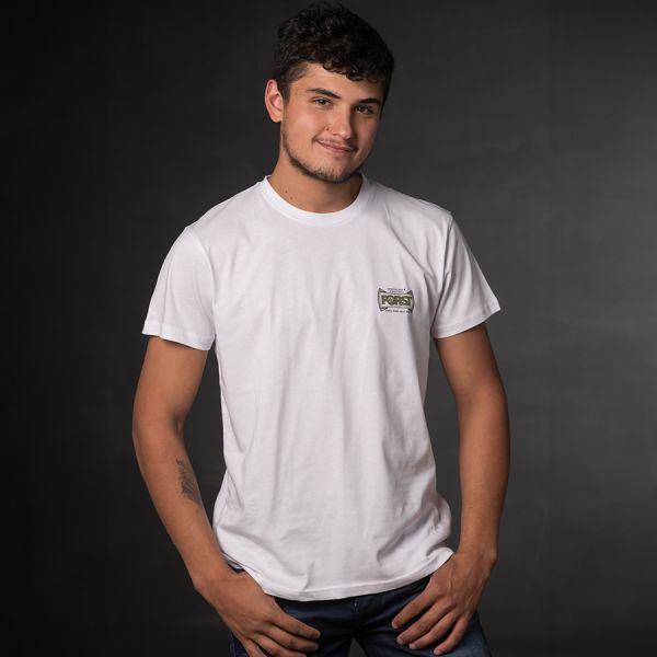 White FORST T-Shirt for men
