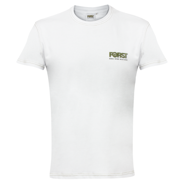 White FORST T-Shirt for men