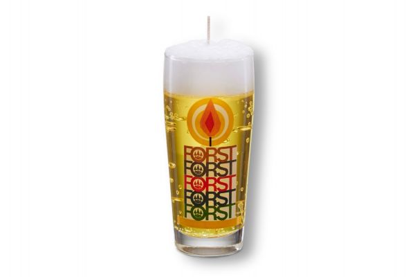 Beer candle 