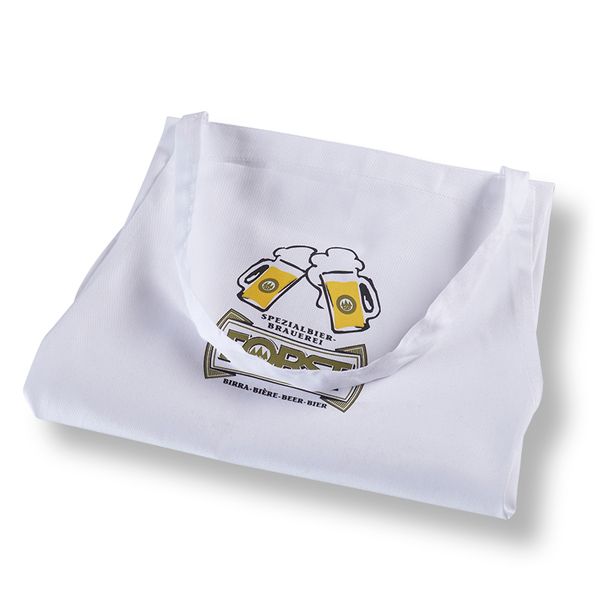 Fabric apron FORST white