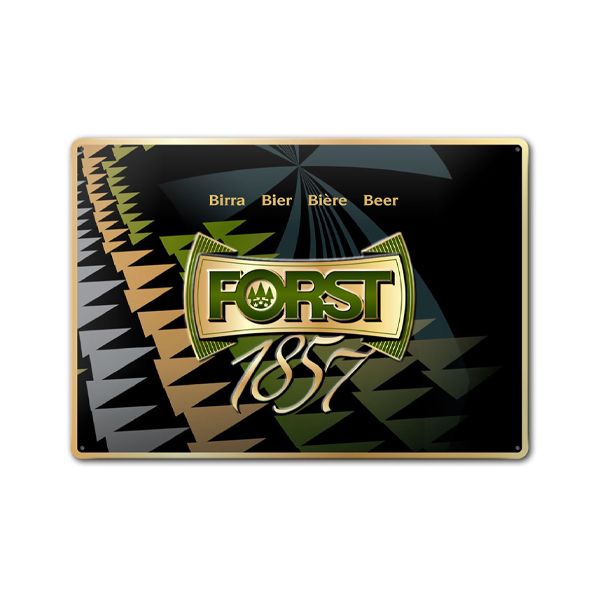 FORST metal sign 