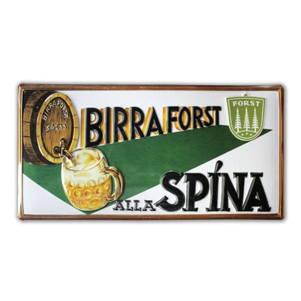 FORST metal sign 