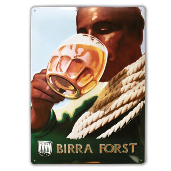 FORST metal sign 