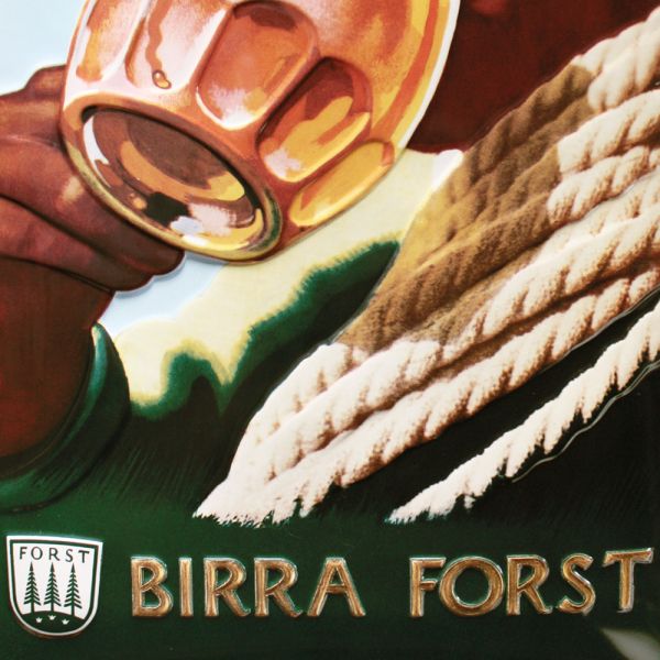 FORST metal sign 