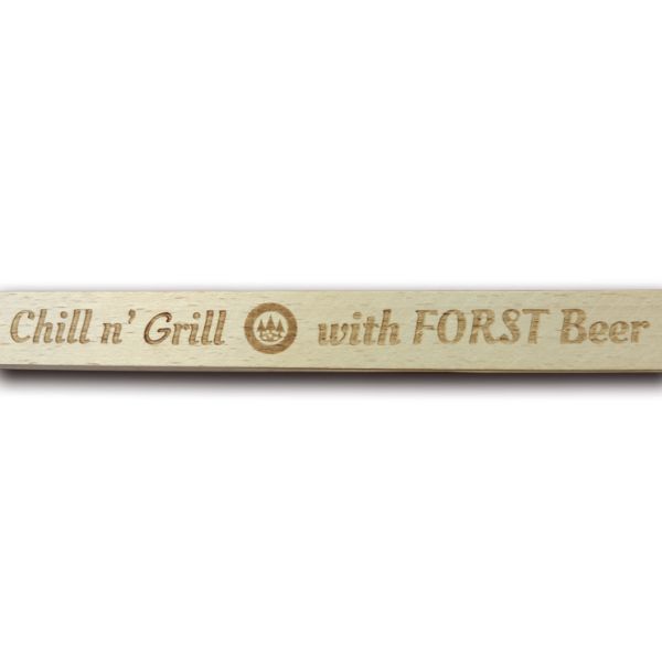 FORST barbecue tongs wood 35 cm
