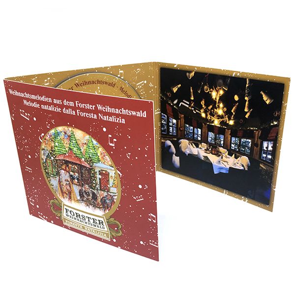 CD with Christmas songs