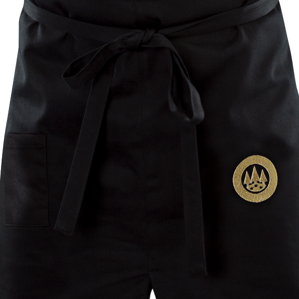 Bistro apron FORST black/long