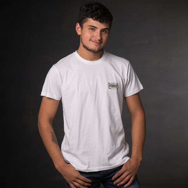White FORST T-Shirt for men