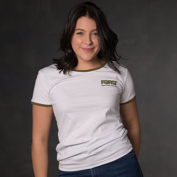 White FORST T-Shirt for women