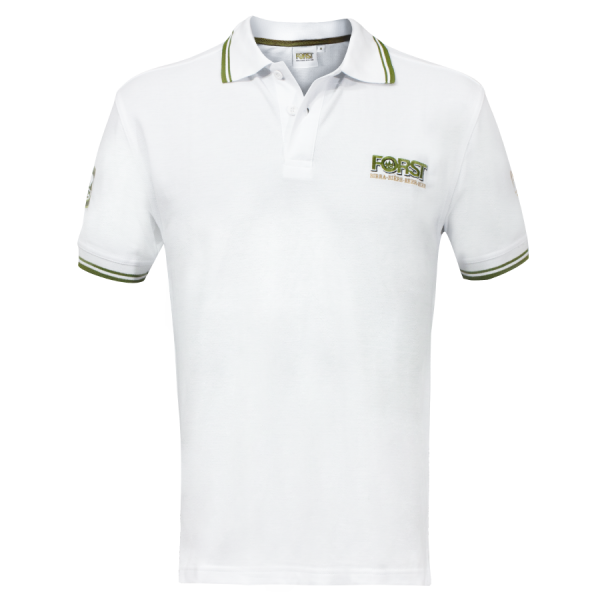 FORST Man's polo shirt white