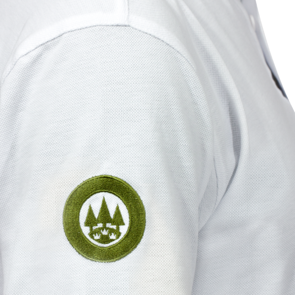 FORST Man's polo shirt white