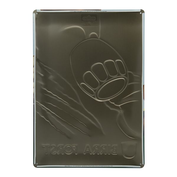 FORST metal sign 