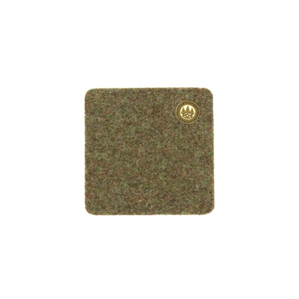 FORST glass coaster felt round/angular logo laser